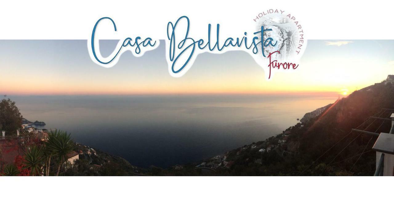 Casa Bellavista Villa Furore Buitenkant foto