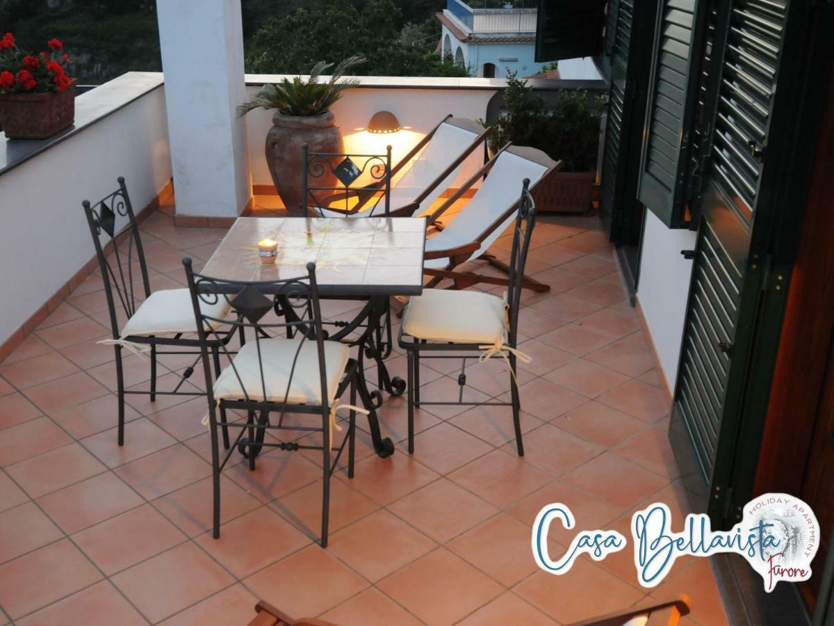 Casa Bellavista Villa Furore Buitenkant foto